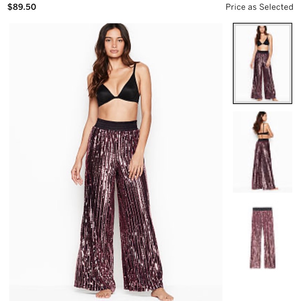Victoria Secret Sequin Pants SZ Medium